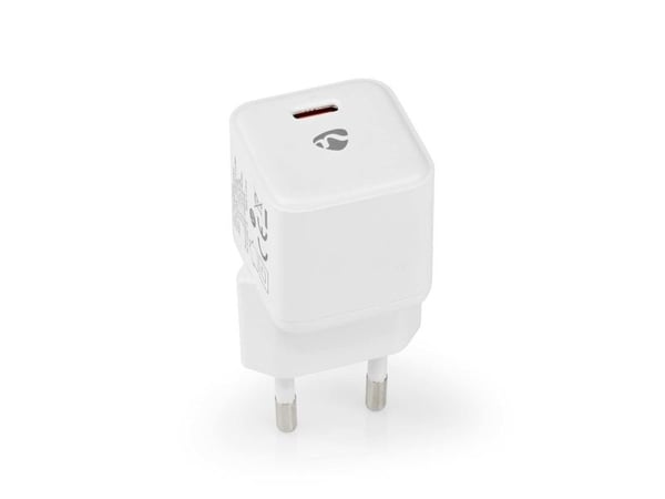 Nedis Mini Wall Charger, Sisätila, AC, 12 V, 0 m, Valkoinen Nedis Mini Wall Charger, Sisätila, AC, 12 V, 0 m, Valkoinen