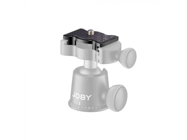 Joby GorillaPod QR Plate 3K Pro, Svart, Gjuten aluminium, Rostfritt stål, Termoplastisk elastomer (TPE), 1 styck, GorillaPod 3K PRO Series, 30 mm, ...