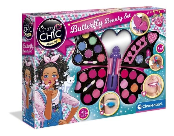 Clementoni barns sminkset CRAZY CHIC 15994