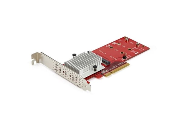 StarTech.com PEX8M2E2, PCIe, M.2, PCI 3.0, Rød, 3336103 timer, CE, FCC, TAA, REACH