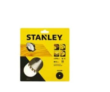 Stanley TCT/HM kovametallia oleva puun pyörösahanterä 170x16mm 40 hammasta STA13125