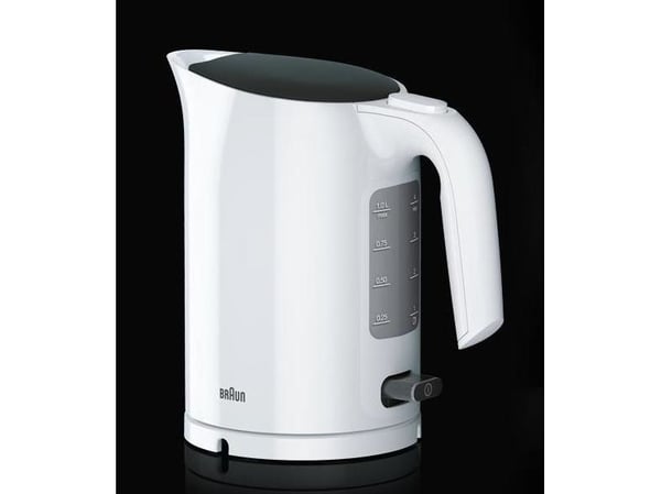 Braun PurEase WK 3110 WH - Kjele - 1.7 liter - 3 kW - hvit