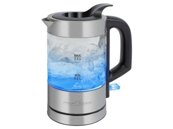 ProfiCook lasinen vedenkeitin 0,5l PC-WKS 1228G (PC-WKS 1228G) (PC-WKS 1228G)