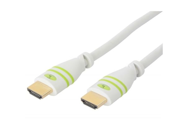 Techly Technically 5.0m HDMI M/M HDMI-kaapeli 5m HDMI tyyppi A (standardi) Valkoinen
