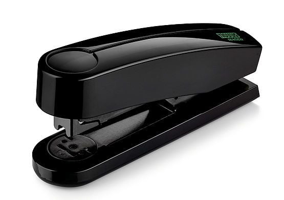 Novus B4 re+new, 40 ark, Svart, 24/6, 24/8, 26/6, 26/8, Metall, Plast, 80 g/m ^, 6,5 cm