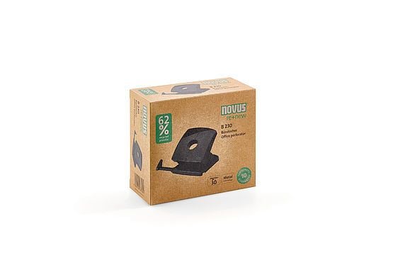 Novus B 230, 30 ark, Sort, Metall, 8 cm, 5,5 mm, 350 g
