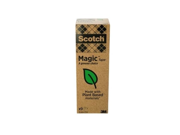 Scotch 900-1933-9, 33 m, Transparent, Polypropylen, Kartong, Glas, Metall, papper, 19 mm, 2,54 cm, Låda