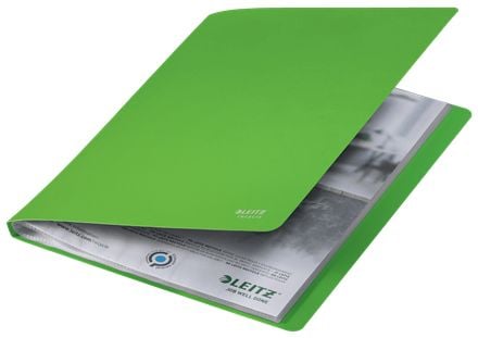 Leitz Recycle - Displaybok - 20 rom - 40 visninger - bokryggbredde: 16 mm - for A4 (210 x 297 mm) - kapasitet: 40 ark - grønn