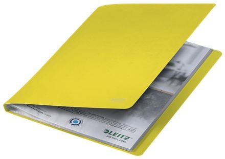 Leitz Recycle - Displaybok - for A4 (210 x 297 mm) - kapasitet: 80 ark - gul