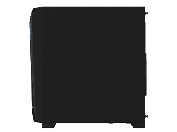 Gigabyte C301 Glass V2 - Mid tower - utvidet ATX (E-ATX) - sidepanel med vindu (herdet glass) - ingen strømforsyning (ATX) - svart - USB/lyd