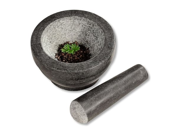Kesper 71501, Grå, Granit, Mortel, 16 cm, 85 mm, 1 styck