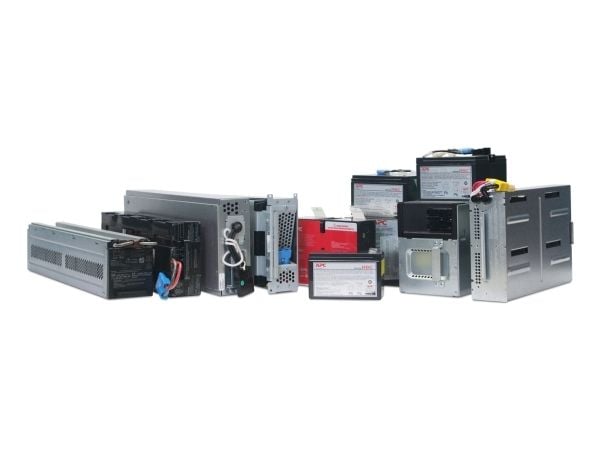 APC APCRBC152, 12 V, 1 kpl, 480 VAH, RoHS, Sealed Lead Acid (VRLA), 15,3 kg