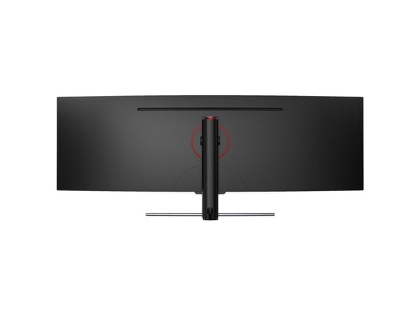LC Power LC-M49-DFHD-144-C-Q - QLED monitor - böjd - 49" - 3840 x 1080 DFHD @ 144 Hz - VA - 350 cd/m² - 3000:1 - 6 ms - 3xHDMI, DisplayPort - svart