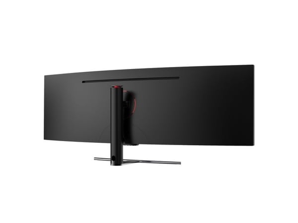 LC Power LC-M49-DFHD-144-C-Q - QLED monitor - böjd - 49" - 3840 x 1080 DFHD @ 144 Hz - VA - 350 cd/m² - 3000:1 - 6 ms - 3xHDMI, DisplayPort - svart