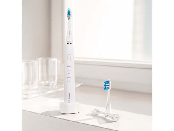 Niceboy SONICWHITE, Voksen, Vibrerende tannbørste, Daglig stell, Grundig rens, Gum omsorg, Sensitiv / Myk, Whitening, 43000 bevegelser per minutt, ...