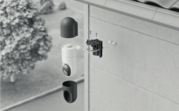 Ubiquiti - Monteringssats för kamera - väggmontering, stångmontering - svart (paket om 3)