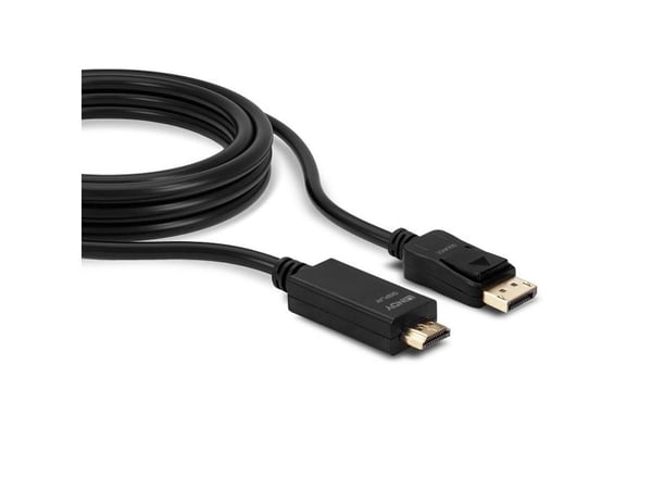 Lindy 36921, 1 m, DisplayPort, HDMI-tyyppi A (vakio), Uros, Uros, Suora