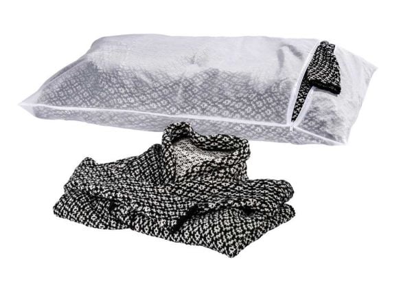 WENKO 3751900100, Hvit, Polyester, Ingen mønster, 600 mm, 900 mm