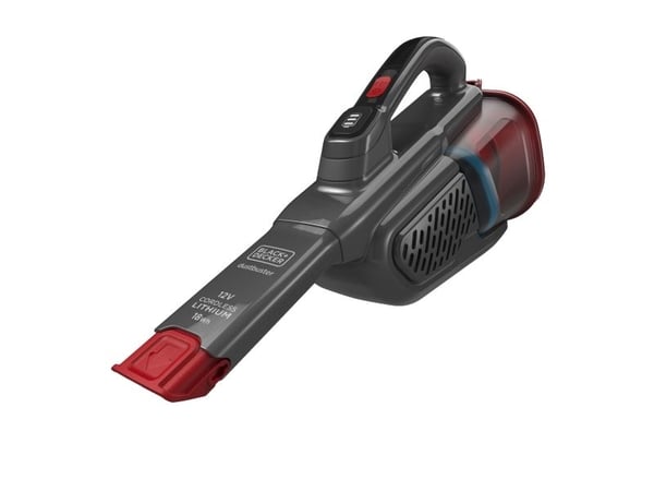 Black & Decker BHHV315J-QW, Kuiva, Suodatus, Pussiton, Musta, Punainen, 0,7 L, Akku