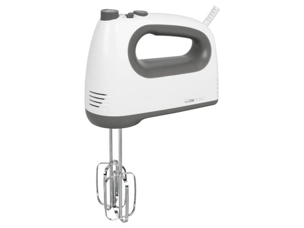 Clatronic HM 3775, Käsisekoitin, Harmaa, Valkoinen, Sekoitus, Painikkeet, 400 W, 220 - 240 V
