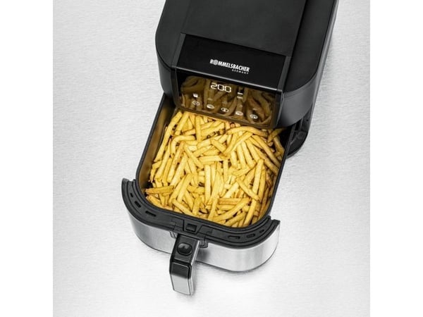 Rommelsbacher FRH 1500, Varmluftsfrityr, 5 l, 0,8 kg, 80 °C, 200 °C, 60 min