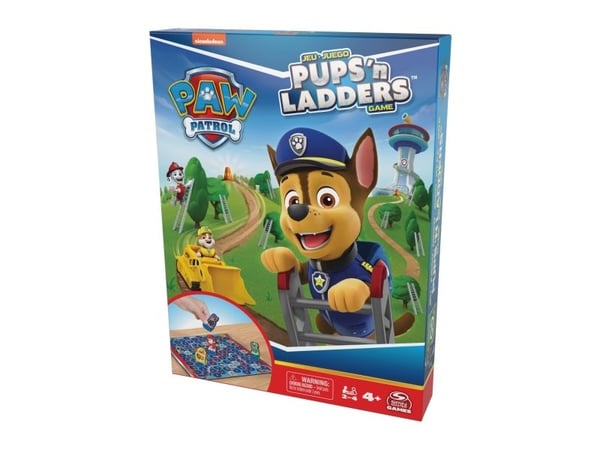 Spin Master Games PAW Patrol Pups ‘N Ladders, Brettspill, Reise/eventyr, 4 år, Familiespill