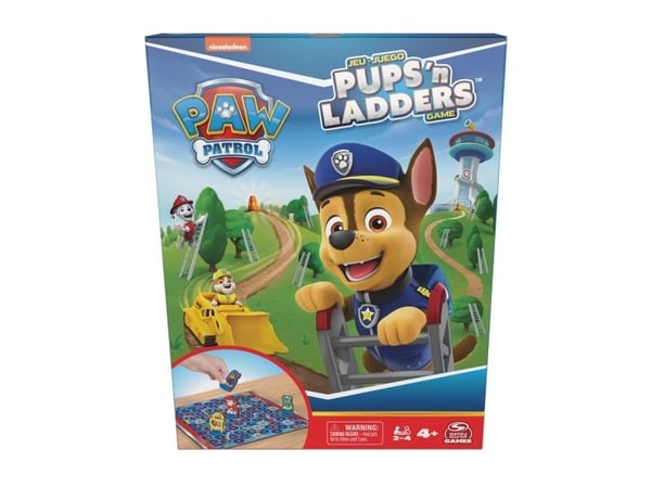Spin Master Games PAW Patrol Pups ‘N Ladders, Brettspill, Reise/eventyr, 4 år, Familiespill