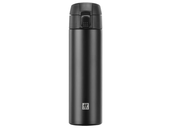 ZWILLING THERMO, 0,45 L, musta, ruostumaton teräs, 7 h, 12 h, bisfenoli A (BPA)