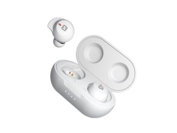 Swissten SV0154511010, True Wireless Stereo (TWS), Samtaler/musikk, Hodesett, Hvit