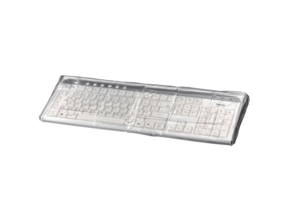 Hama 00113818, Støvdeksel til tastatur, Transparent, EVA (etylenvinylacetat), Polyetylen, 480 x 50 x 215 mm, 155 mm, 110 mm