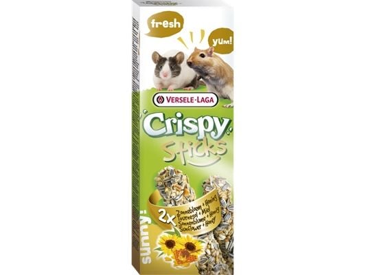 Versele-Laga Sticks Gerbils-Mice Sunflower & Honey, Snack, 110 g, Gerbil, Mus Versele-Laga Sticks Gerbils-Mice Sunflower & Honey, Snack, 110 g, Gerbil, Mus