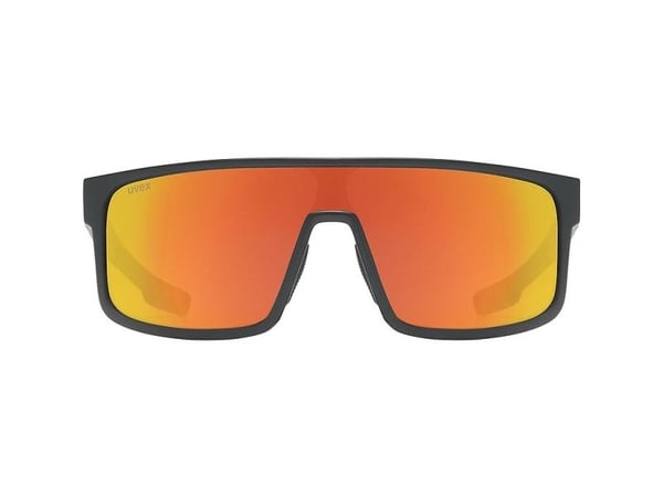 Uvex lgl 51, Multisport briller, Fuld kant, Sort, Sort, Orange