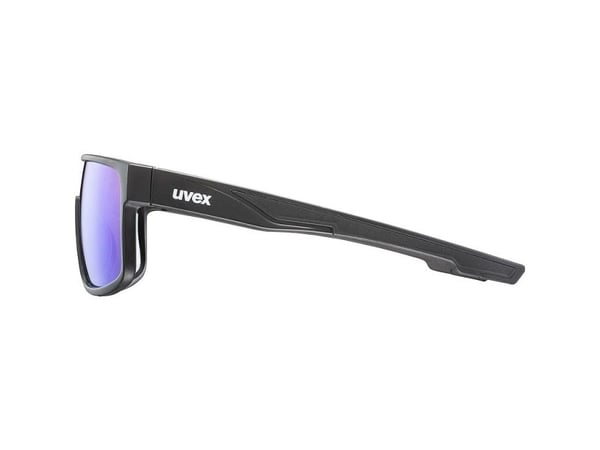 Uvex lgl 51, Multisportbrille, Hel rand, Svart, Svart, Blå