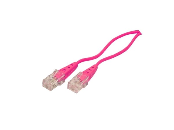shiverpeaks BASIC-S RJ45 - RJ45 2m, 2 m, RJ45, Magenta, Hanstik, Hanstik