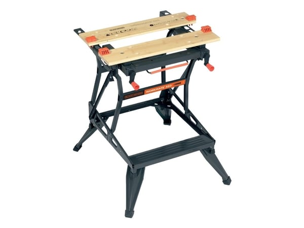 Black & Decker WM550-XJ, Bärbar arbetsbänk, Stål, Trä, Svart, 472 mm, 1 styck