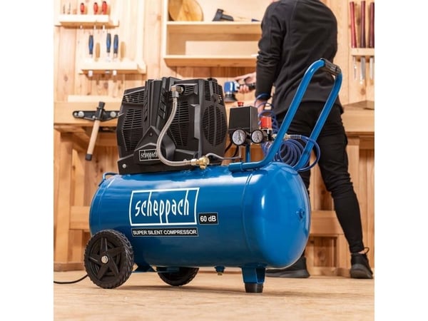 Scheppach HC51Si 50 l 8 bar paineilmakompressori (5906141901)
