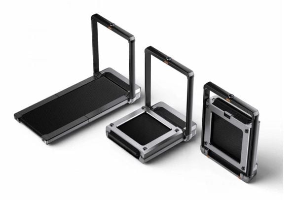 Kingsmith Walkingpad X23, 136 kg, 1 km/t, 16 km/t, Kalorier, Distanse, Hastighet, Step counter, Tid, Grå, Sølv, 220 V