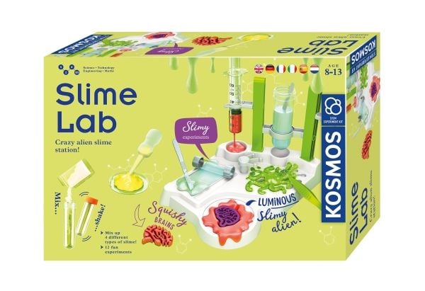Kosmos Slime Lab, Slim, Forskjellige, 8 år, Grønn