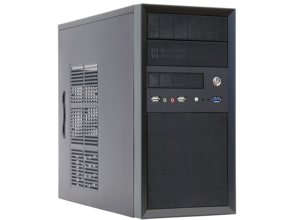 Chieftec Mesh Series CT-01B - Tower - micro ATX - ingen strømforsyning (ATX12V 2.3/ PS/2) - USB/lyd
