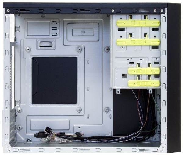 Chieftec Mesh Series CT-01B - Tower - micro ATX - ingen strømforsyning (ATX12V 2.3/ PS/2) - USB/lyd
