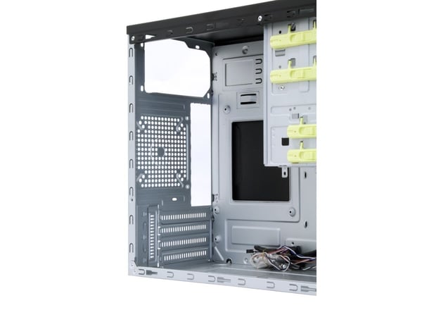 Chieftec Mesh Series CT-01B - Tower - micro ATX - ingen strømforsyning (ATX12V 2.3/ PS/2) - USB/lyd