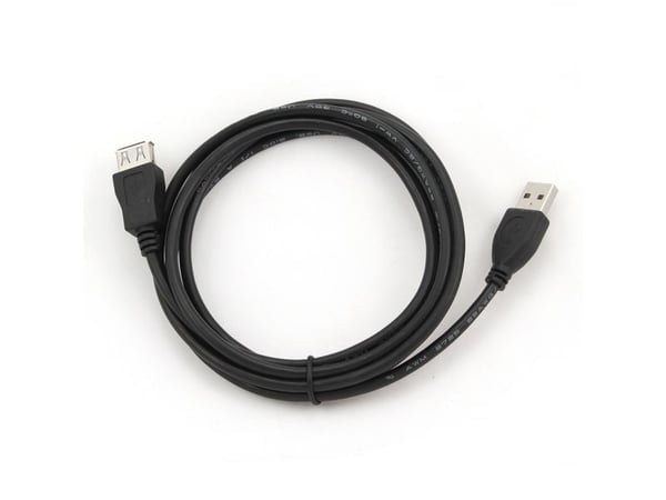 Gembird CCP-USB2-AMAF-6 - USB-förlängningskabel - USB (hona) till USB (hane) - 1.8 m - formpressad - svart