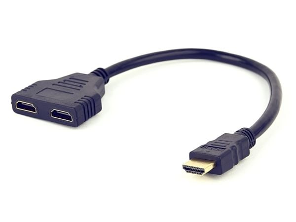 Cablexpert DSP-2PH4-04 - HDMI-jakaja - HDMI-liitin HDMI-vastaanottimeen - suojattu - passiivinen