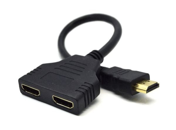 Cablexpert DSP-2PH4-04 - HDMI-jakaja - HDMI-liitin HDMI-vastaanottimeen - suojattu - passiivinen