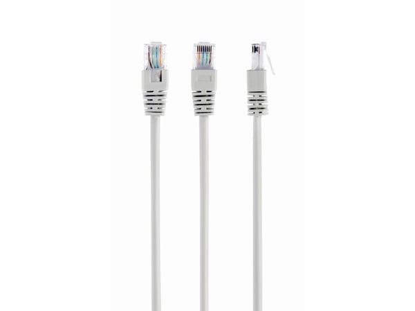 Gembird PP12-0.5M verkkokaapeli Beige 0.5 m Cat5e, beige