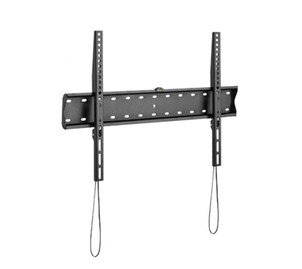 Gembird WM-70F-01 - Monteringssats (väggfäste) - fixerad - för platt panel - 40 kg - stål - svart av fin textur - skärmstorlek: 37"-70"