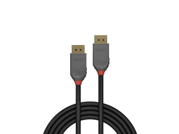 Lindy 36481, 1 m, DisplayPort, DisplayPort, Uros, Uros, 7680 x 4320 pikseliä