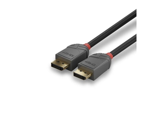 Lindy 36481, 1 m, DisplayPort, DisplayPort, Uros, Uros, 7680 x 4320 pikseliä