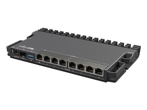 Mikrotik RB5009UPR+S+IN, 2.5 Gigabit Ethernet, Gigabitti Ethernet, Musta