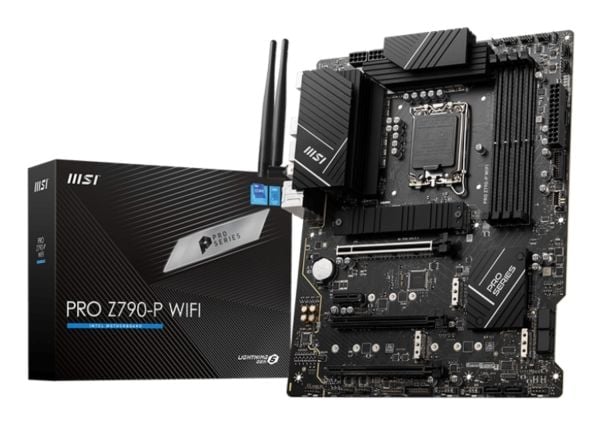 MSI PRO Z790-P - Emolevy - ATX - LGA1700-asennuspaikka - Z790-piirisarja - USB 3.2 Gen 1, USB 3.2 Gen 2, USB-C 3.2 Gen2, USB-C 3.2 Gen 2x2 - 2,5 gi...